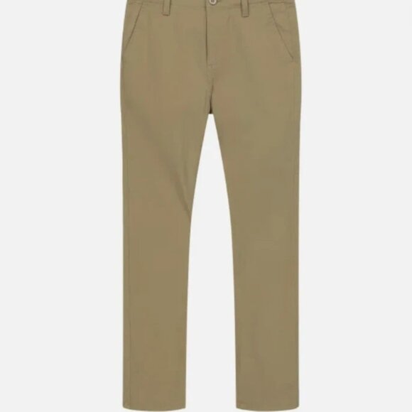 Gap Kids Youth Size XS 5/6 Inside Elastic w Button Tan Twill Pants NWT - Picture 1 of 4